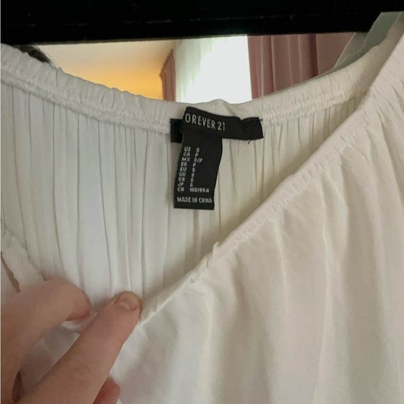 Forever21 White Maxi Dress - Picture 5 of 7